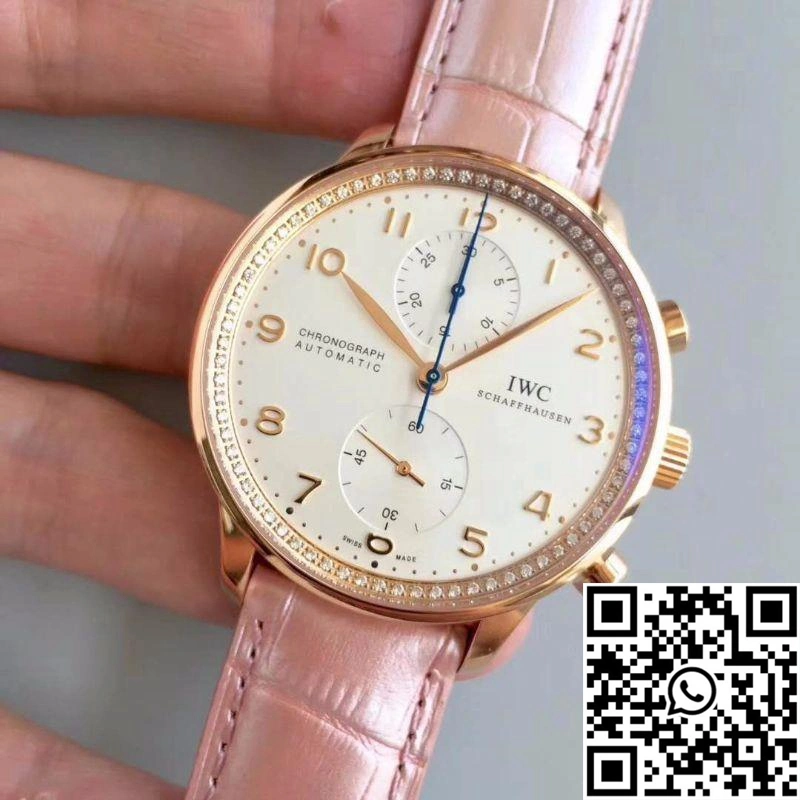 IWC Portuguese Chronograph ZF Factory White Dial Tailored 2043
