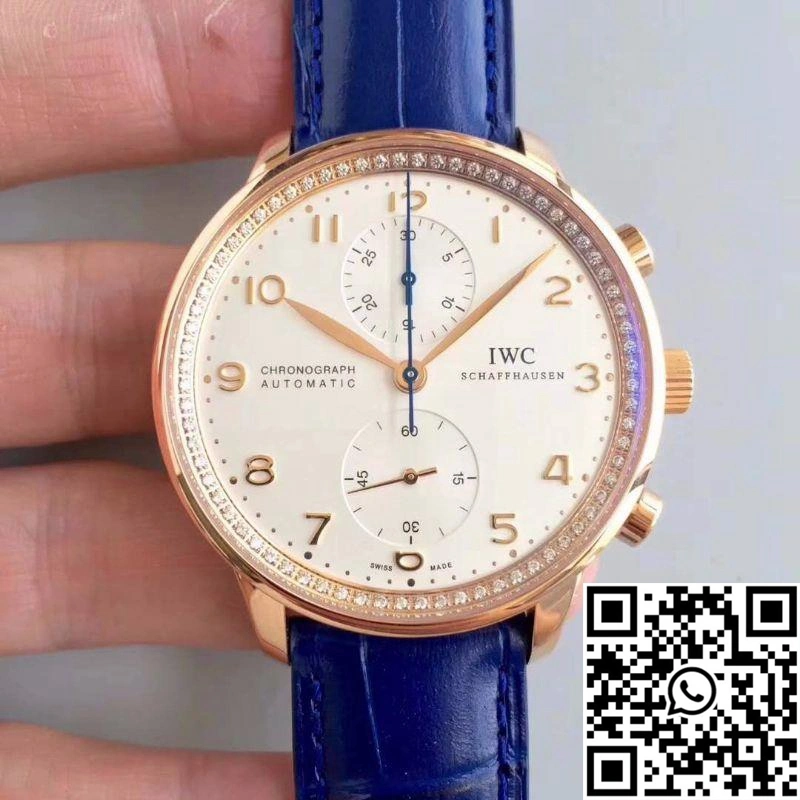IWC Portuguese Chronograph ZF Factory White Dial Tailored 2043