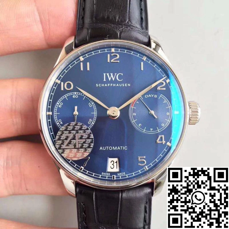 IWC Portuguese IW500703 ZF Factory Blue Dial Durable 2031