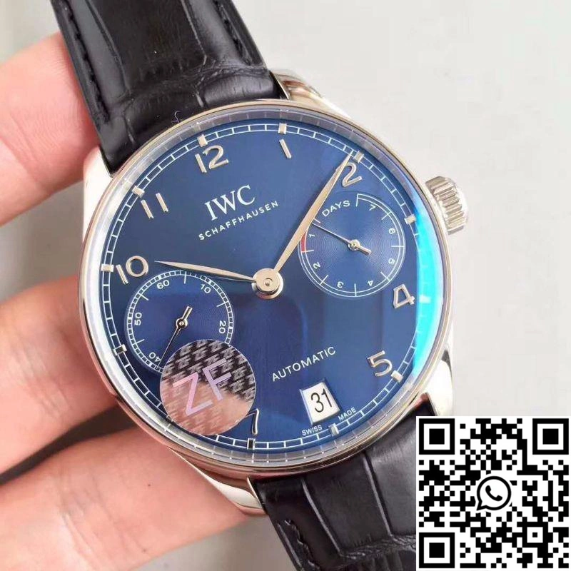 IWC Portuguese IW500703 ZF Factory Blue Dial Durable 2031