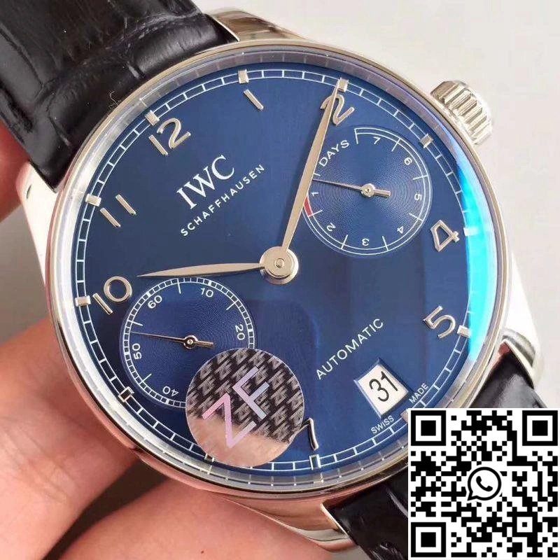 IWC Portuguese IW500703 ZF Factory Blue Dial Durable 2031