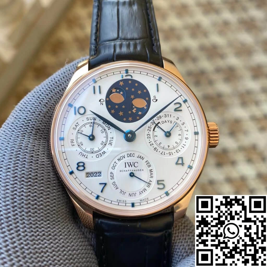 IWC Portuguese Perpetual Calendar IW503405 APS Factory Red Gold Popular 2032