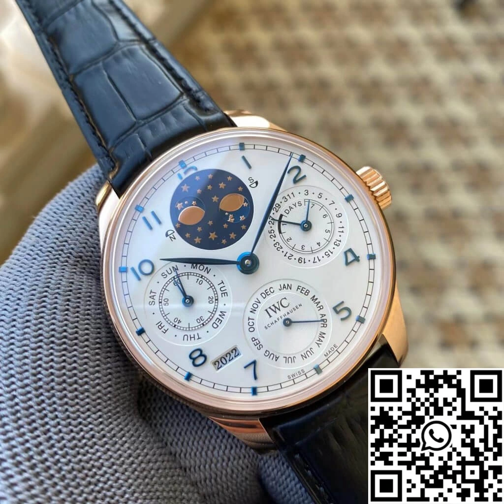 IWC Portuguese Perpetual Calendar IW503405 APS Factory Red Gold Popular 2032