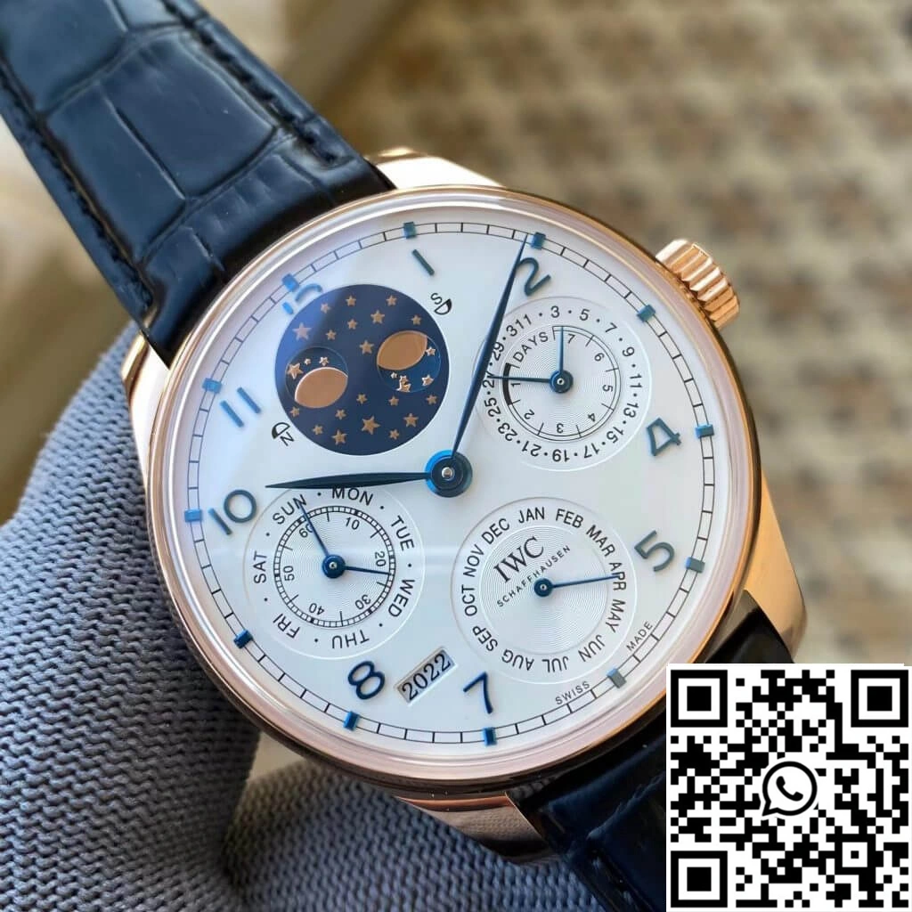IWC Portuguese Perpetual Calendar IW503405 APS Factory Red Gold Popular 2032