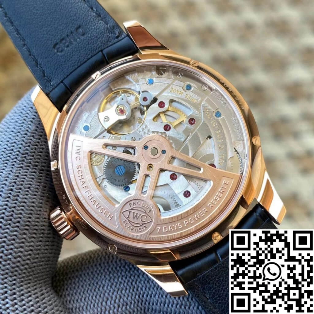 IWC Portuguese Perpetual Calendar IW503405 APS Factory Red Gold Popular 2032
