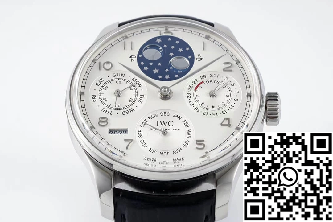 IWC Portuguese Perpetual Calendar IW503406 APS Factory White Dial Premium 2048