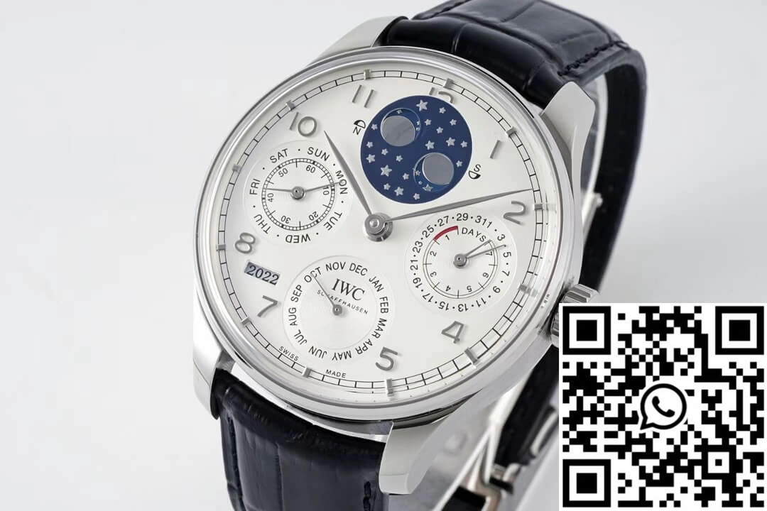 IWC Portuguese Perpetual Calendar IW503406 APS Factory White Dial Premium 2048