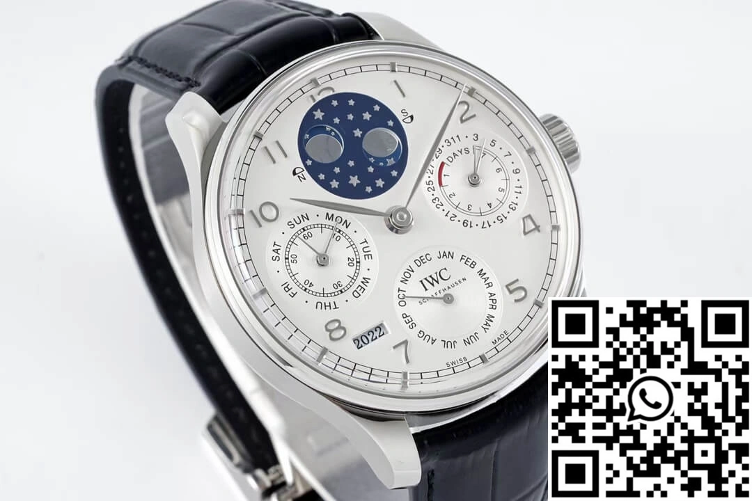 IWC Portuguese Perpetual Calendar IW503406 APS Factory White Dial Premium 2048