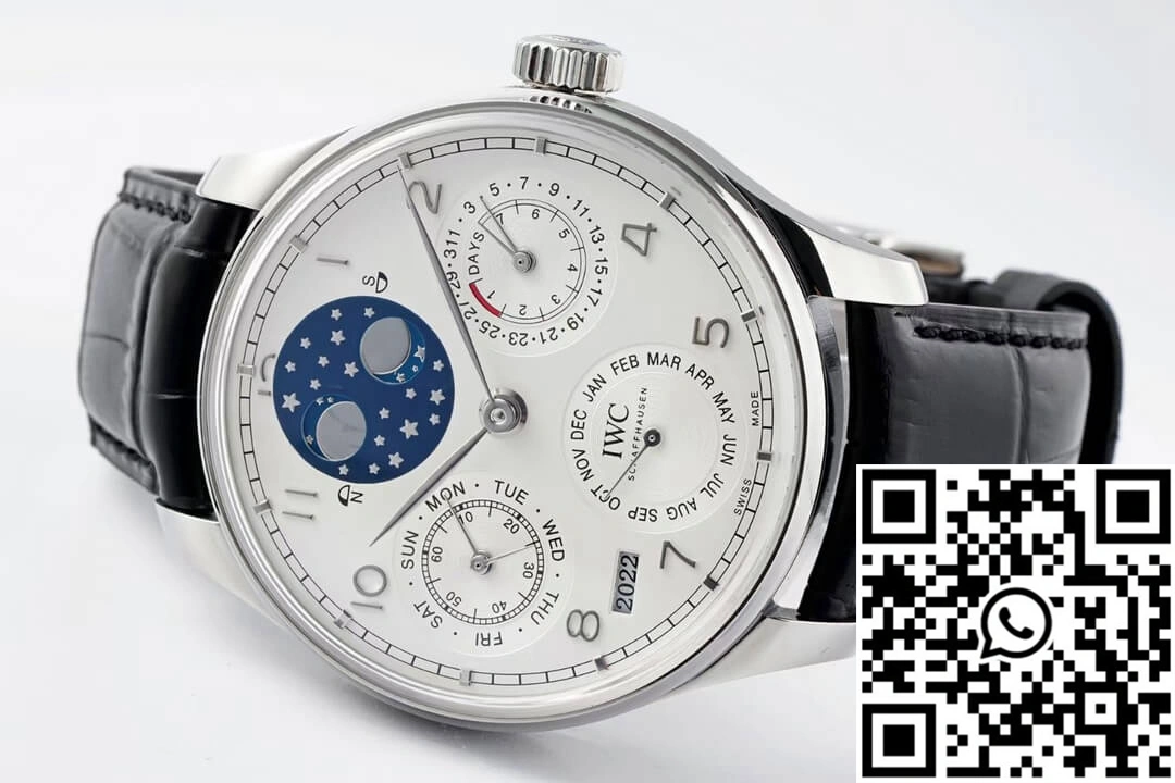 IWC Portuguese Perpetual Calendar IW503406 APS Factory White Dial Premium 2048