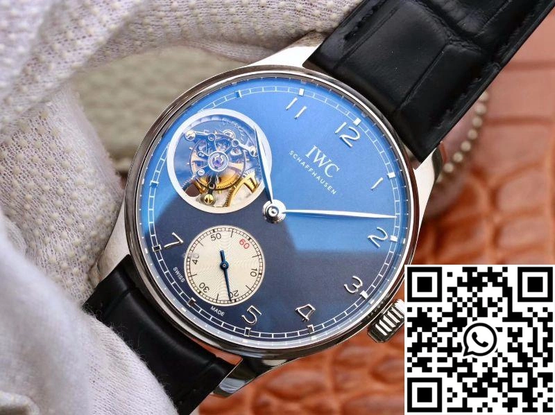 IWC Portuguese Tourbillon IW546302 ZF Factory Blue Dial Reliable 2052