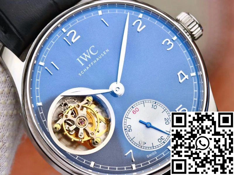 IWC Portuguese Tourbillon IW546302 ZF Factory Blue Dial Reliable 2052