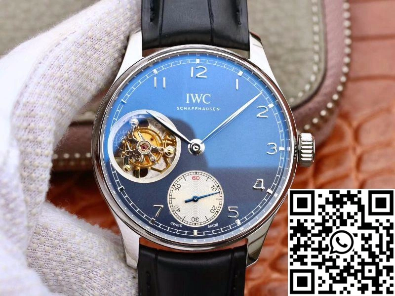 IWC Portuguese Tourbillon IW546302 ZF Factory Blue Dial Reliable 2052