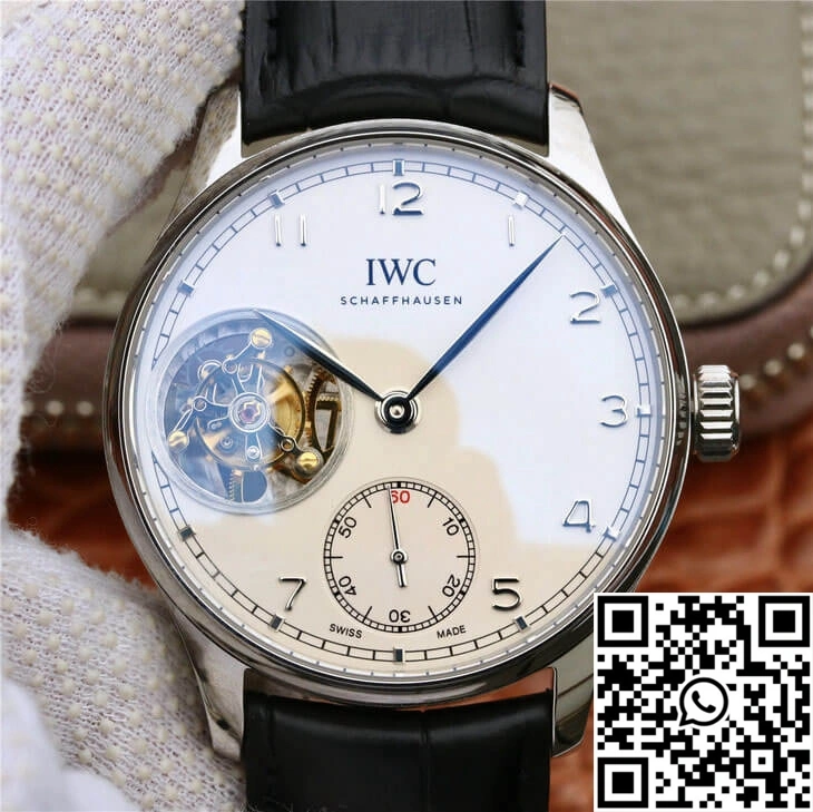 IWC Portuguese Tourbillon ZF Factory Stainless Steel White Dial TimelessDesign 2045