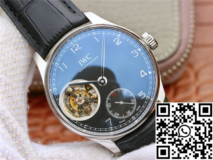 Sleek IWC Portuguese Tourbillon ZF Factory Stainless Steel 2036