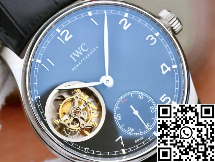 Sleek IWC Portuguese Tourbillon ZF Factory Stainless Steel 2036