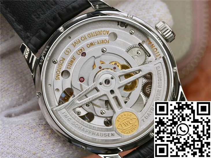 Sleek IWC Portuguese Tourbillon ZF Factory Stainless Steel 2036