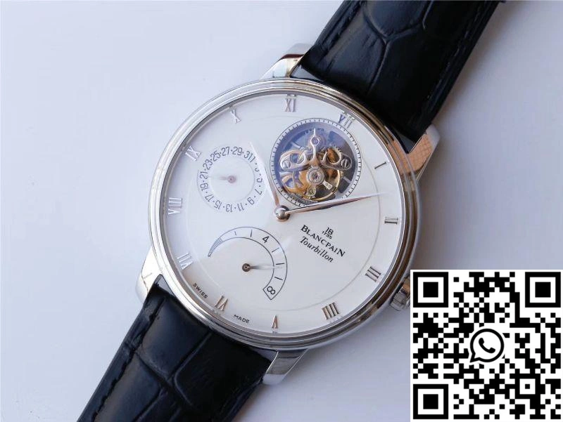 JB Factory Blancpain Villeret Tourbillon 8 Jours 6025-1542-55b StreetReady 1558