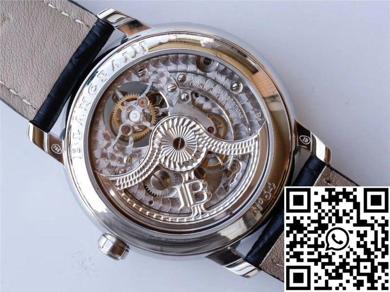 JB Factory Blancpain Villeret Tourbillon 8 Jours 6025-1542-55b StreetReady 1558