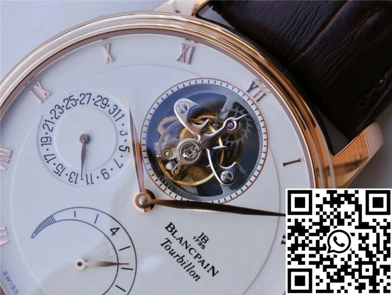 JB Factory Blancpain Villeret Tourbillon 8 Jours 6025-3642-55b Minimalist 1559