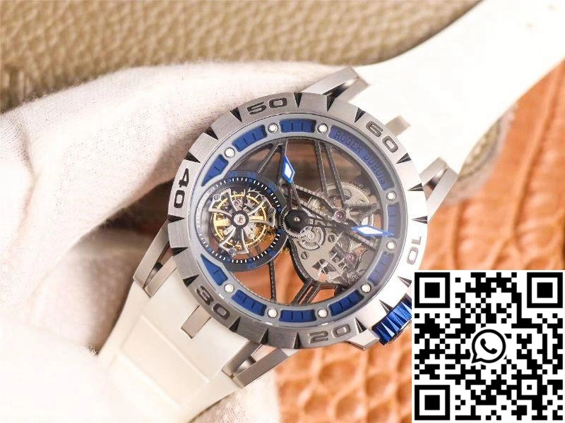 Popular JB Factory Roger Dubuis Excalibur Spider Italdesign Edition RDDBEX0622 Bule 2529