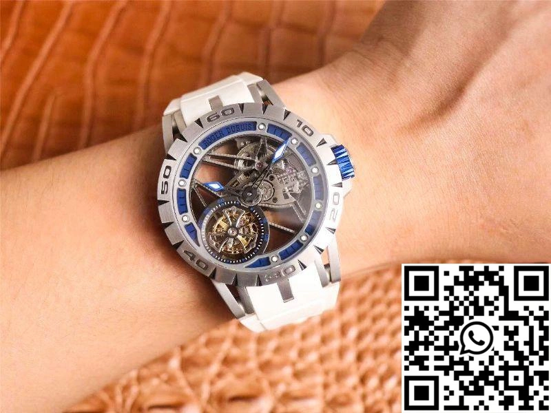 Popular JB Factory Roger Dubuis Excalibur Spider Italdesign Edition RDDBEX0622 Bule 2529