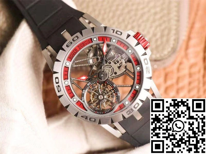 Elegant JB Factory Roger Dubuis Excalibur Spider Italdesign Edition RDDBEX0622 Red 2514