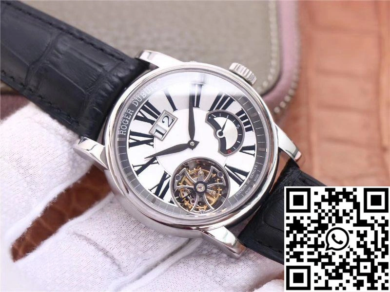JB Factory Roger Dubuis Hommage Flying Tourbillon RDDBHO0568 Black Bright 2542