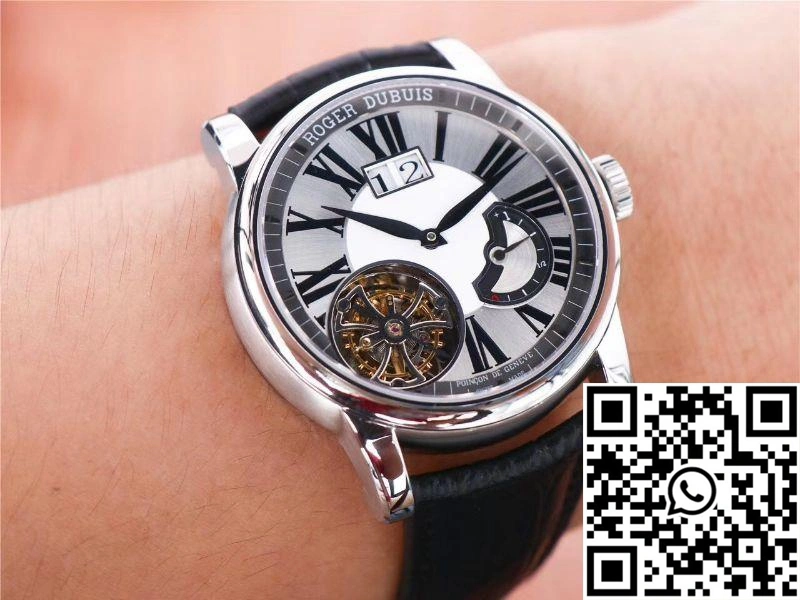 JB Factory Roger Dubuis Hommage Flying Tourbillon RDDBHO0568 Black Bright 2542