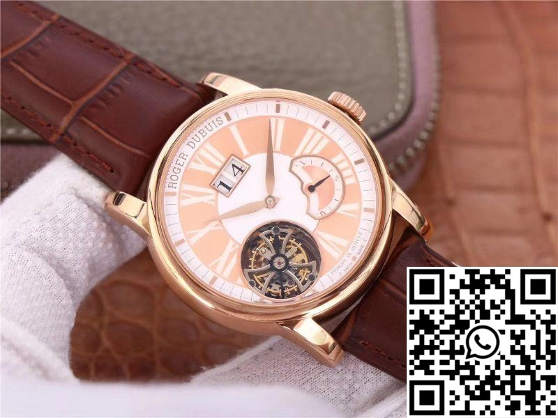 SmartChoice JB Factory Roger Dubuis Hommage Flying Tourbillon RDDBHO0568 Pink 2547
