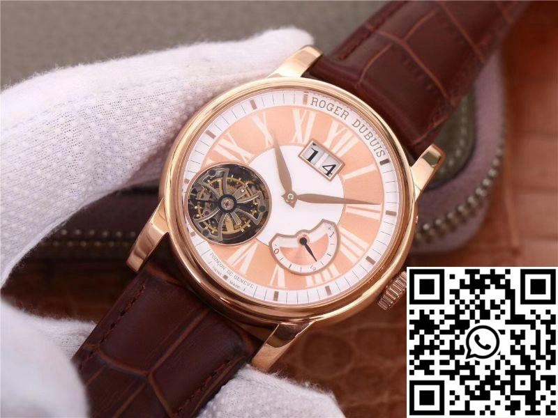 SmartChoice JB Factory Roger Dubuis Hommage Flying Tourbillon RDDBHO0568 Pink 2547