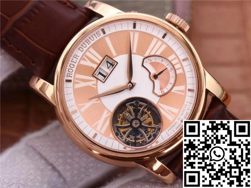 SmartChoice JB Factory Roger Dubuis Hommage Flying Tourbillon RDDBHO0568 Pink 2547