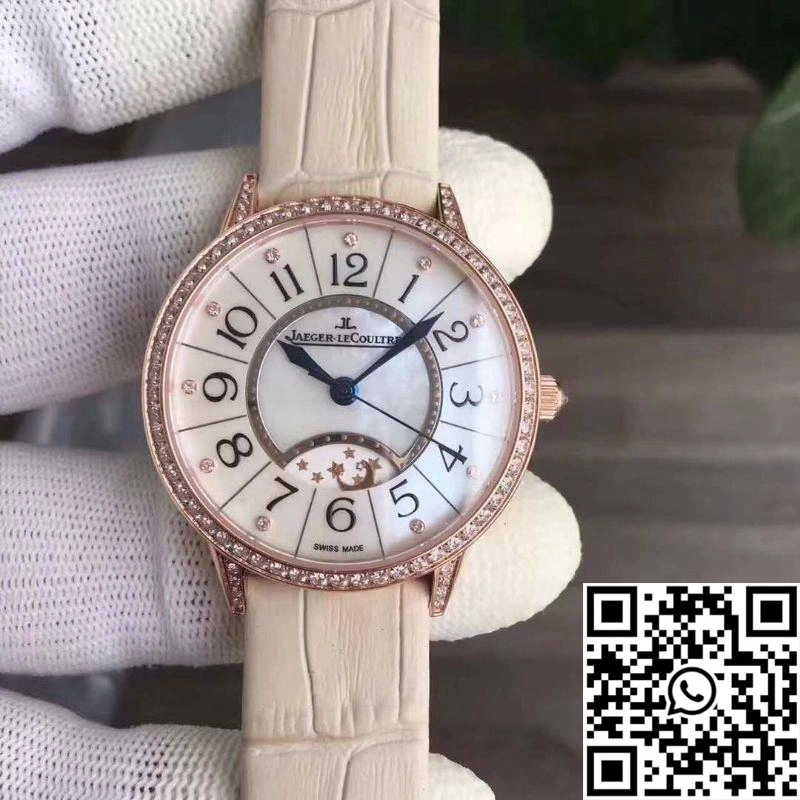 Jaeger-LeCoultre Dating Ladies White Dial Lightweight 2108