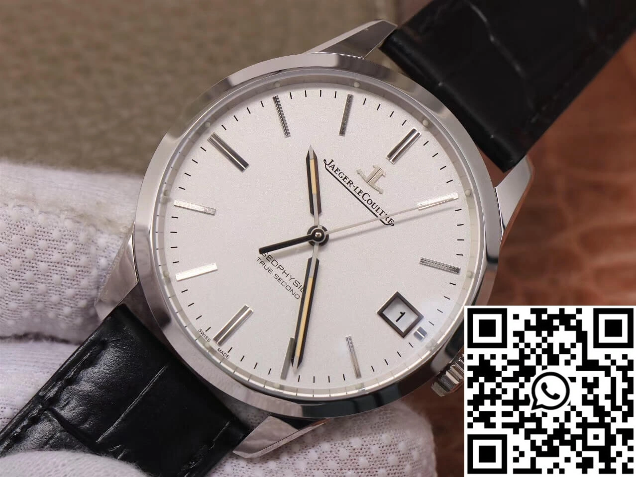 Jaeger-LeCoultre Geophysic 8018420 8F Factory White Dial Snug 2061