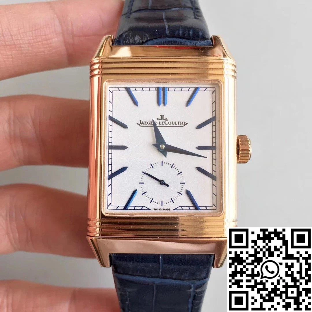Jaeger-LeCoultre Grande Reverso Q3738420 Rose Gold Black Dial ZeroBulk 2136