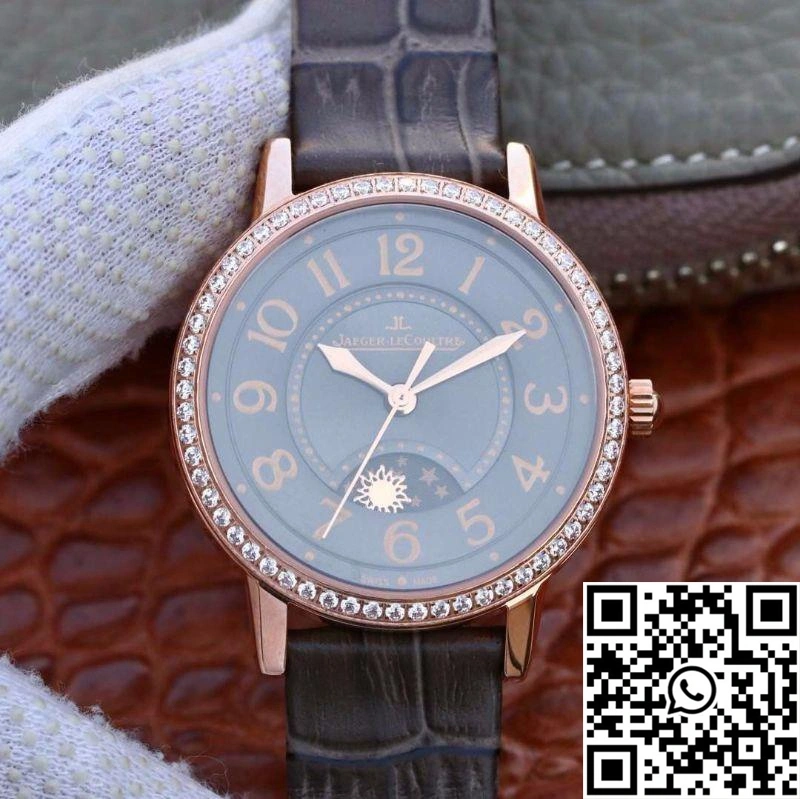 Jaeger-LeCoultre Ladies Rendez Vous Dating Q3442450 Grey Dial OdorResistant 2107