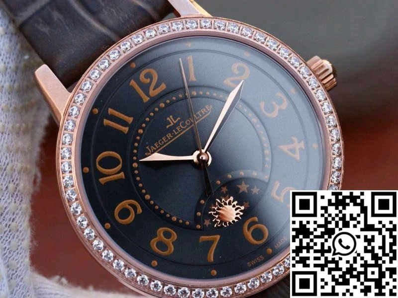 Jaeger-LeCoultre Ladies Rendez Vous Dating Q3442450 Grey Dial OdorResistant 2107