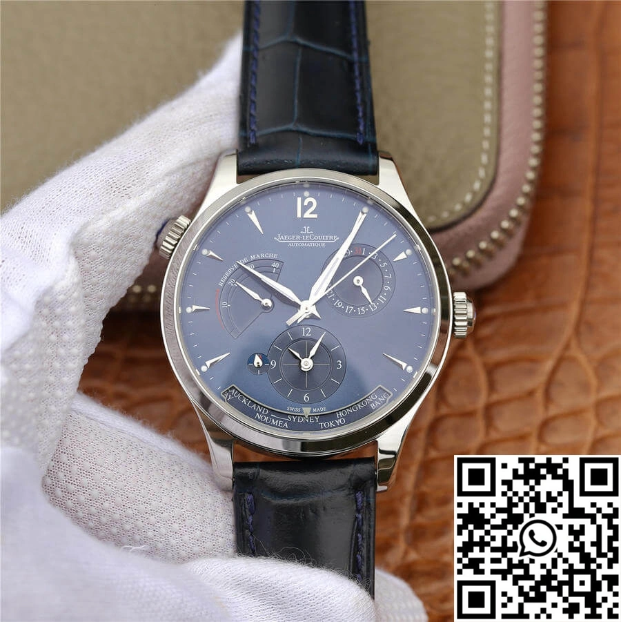 Refined Jaeger LeCoultre Master 1422521 TWA Factory Blue Dial 2078