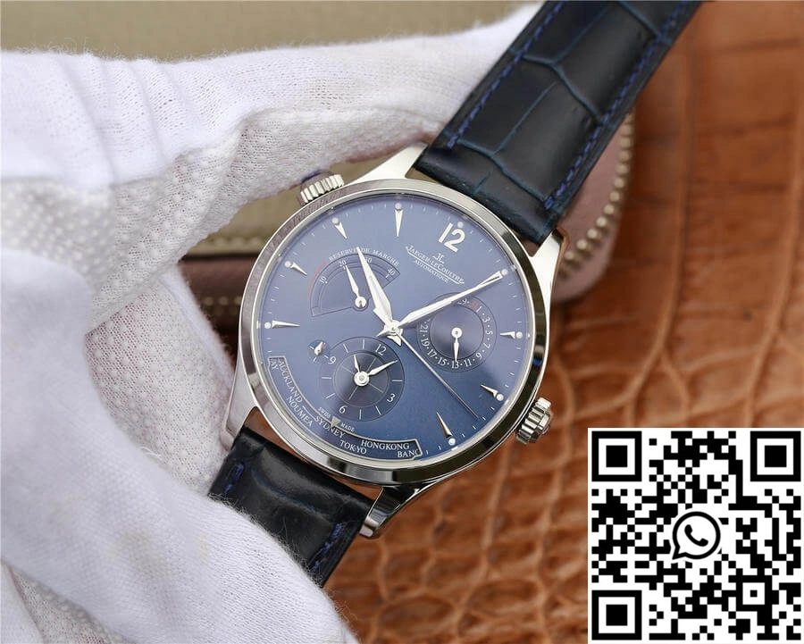 Refined Jaeger LeCoultre Master 1422521 TWA Factory Blue Dial 2078