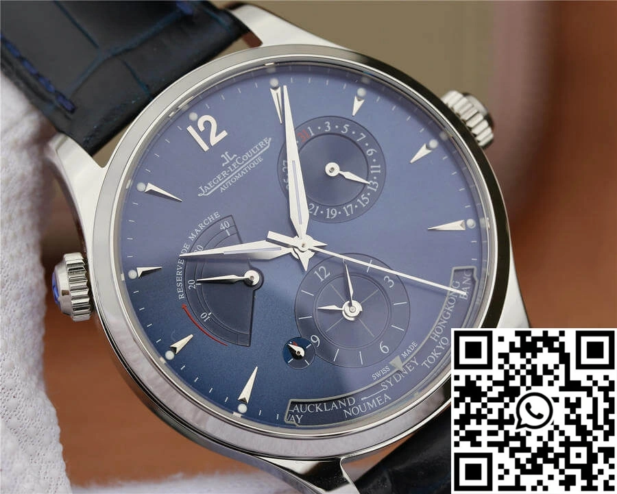 Refined Jaeger LeCoultre Master 1422521 TWA Factory Blue Dial 2078