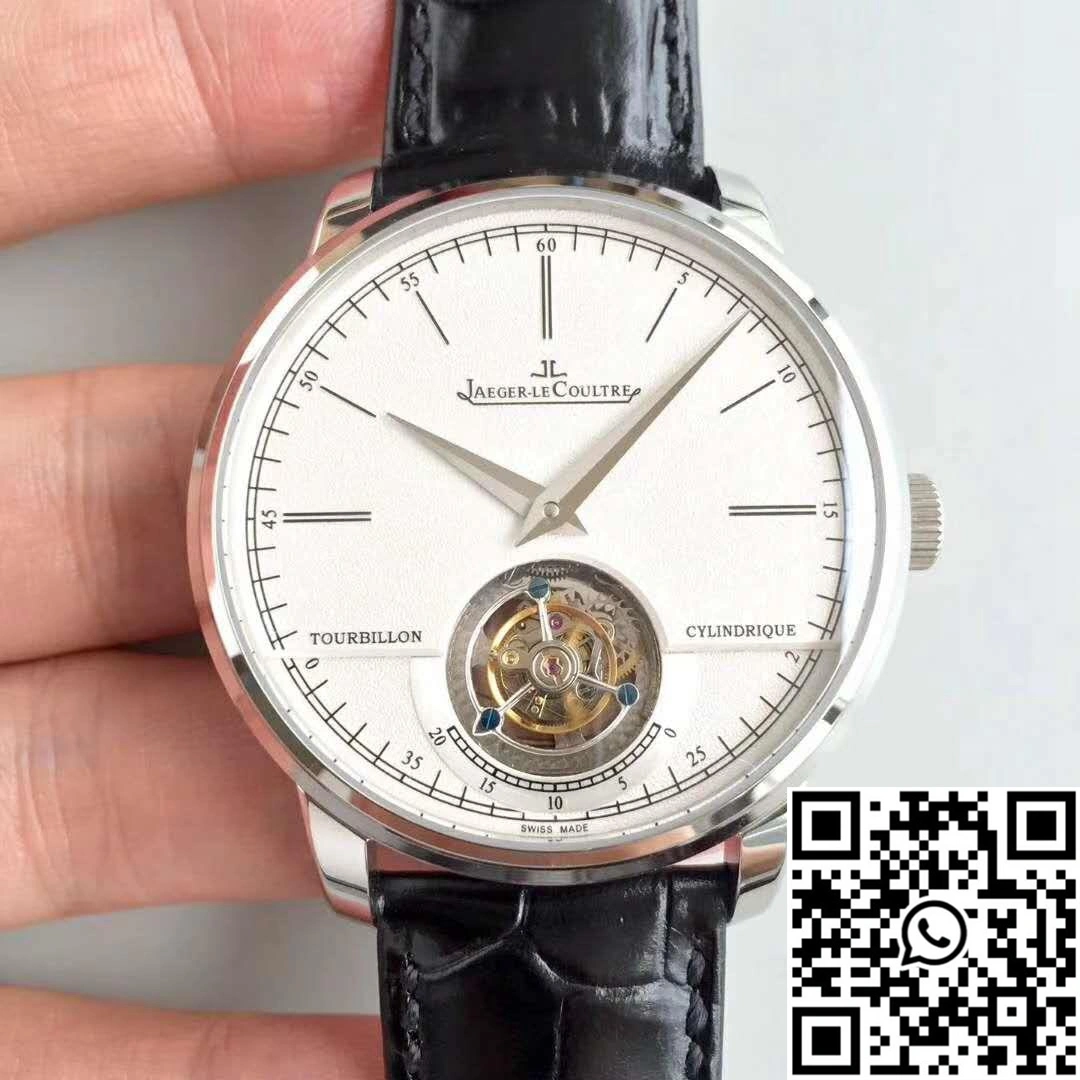 TimelessDesign Jaeger-LeCoultre Master 5086420 Tourbillon White Dial R8 Factory 2077