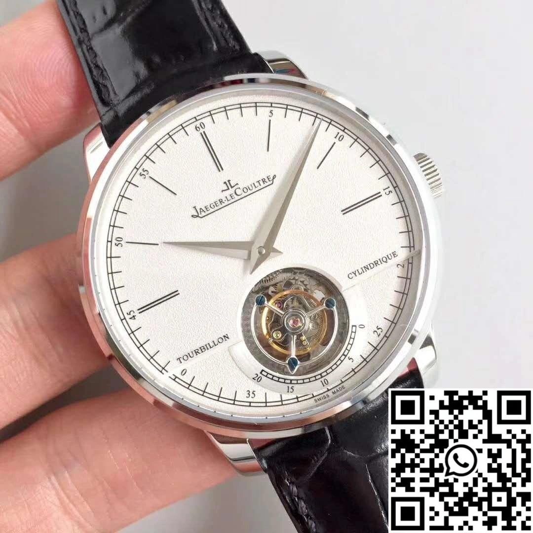 TimelessDesign Jaeger-LeCoultre Master 5086420 Tourbillon White Dial R8 Factory 2077