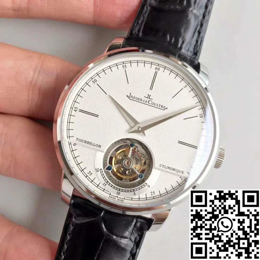 TimelessDesign Jaeger-LeCoultre Master 5086420 Tourbillon White Dial R8 Factory 2077