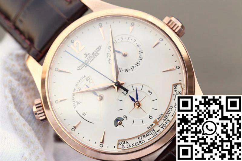 Jaeger-LeCoultre Master Calendar 1428421 Rose Gold White Dial Comfortable 2095