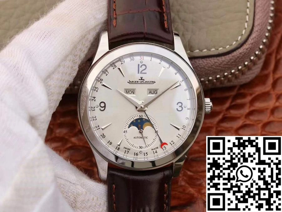 Jaeger-LeCoultre Master Calendar 1558420 OM Factory Silver Dial Durable 2065