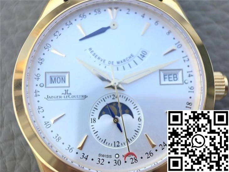 Jaeger-LeCoultre Master Calendar Q151242A 18K Yellow Gold Silver Dial Youthful 2079
