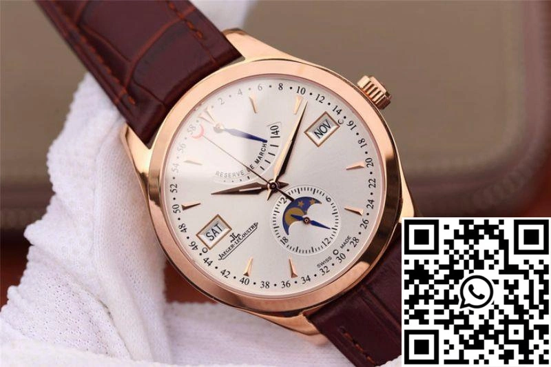 Jaeger-LeCoultre Master Calendar Q151242A Rose Gold Silver Dial Versatile 2091