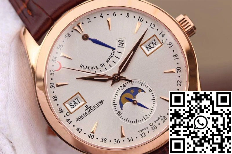 Jaeger-LeCoultre Master Calendar Q151242A Rose Gold Silver Dial Versatile 2091