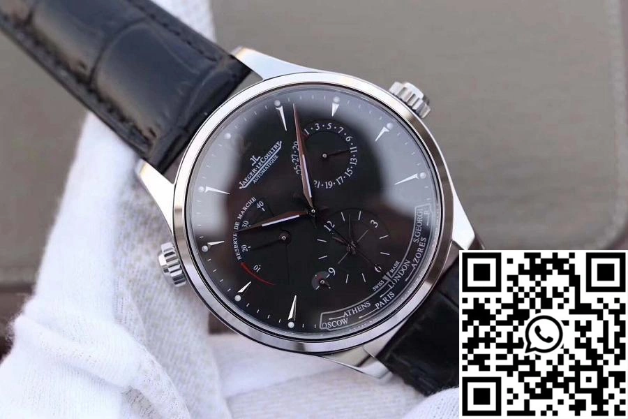 QuickDry Jaeger-LeCoultre Master Geographic 1428421 TW Factory Black Dial 2085