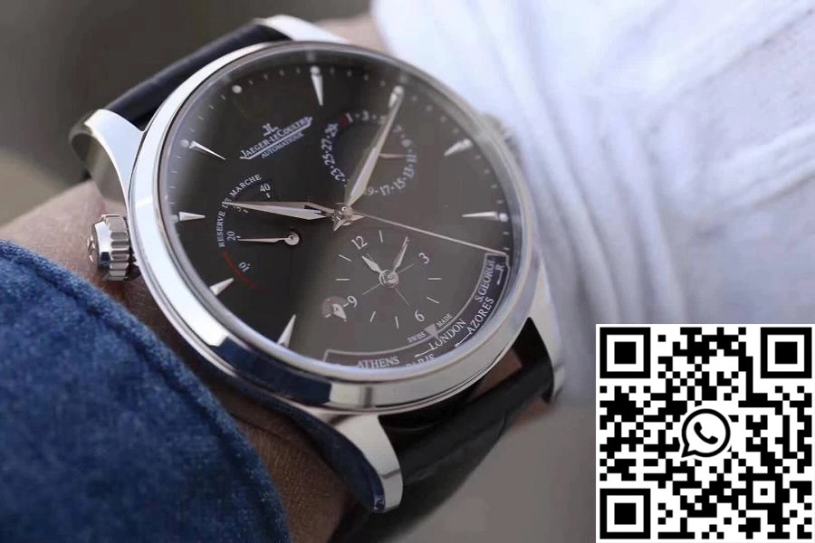QuickDry Jaeger-LeCoultre Master Geographic 1428421 TW Factory Black Dial 2085