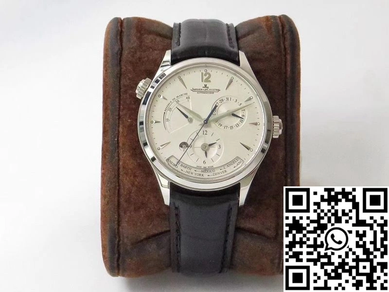 TravelReady Jaeger-LeCoultre Master Geographic Q1428421 ZF Factory Silver Dial 2083